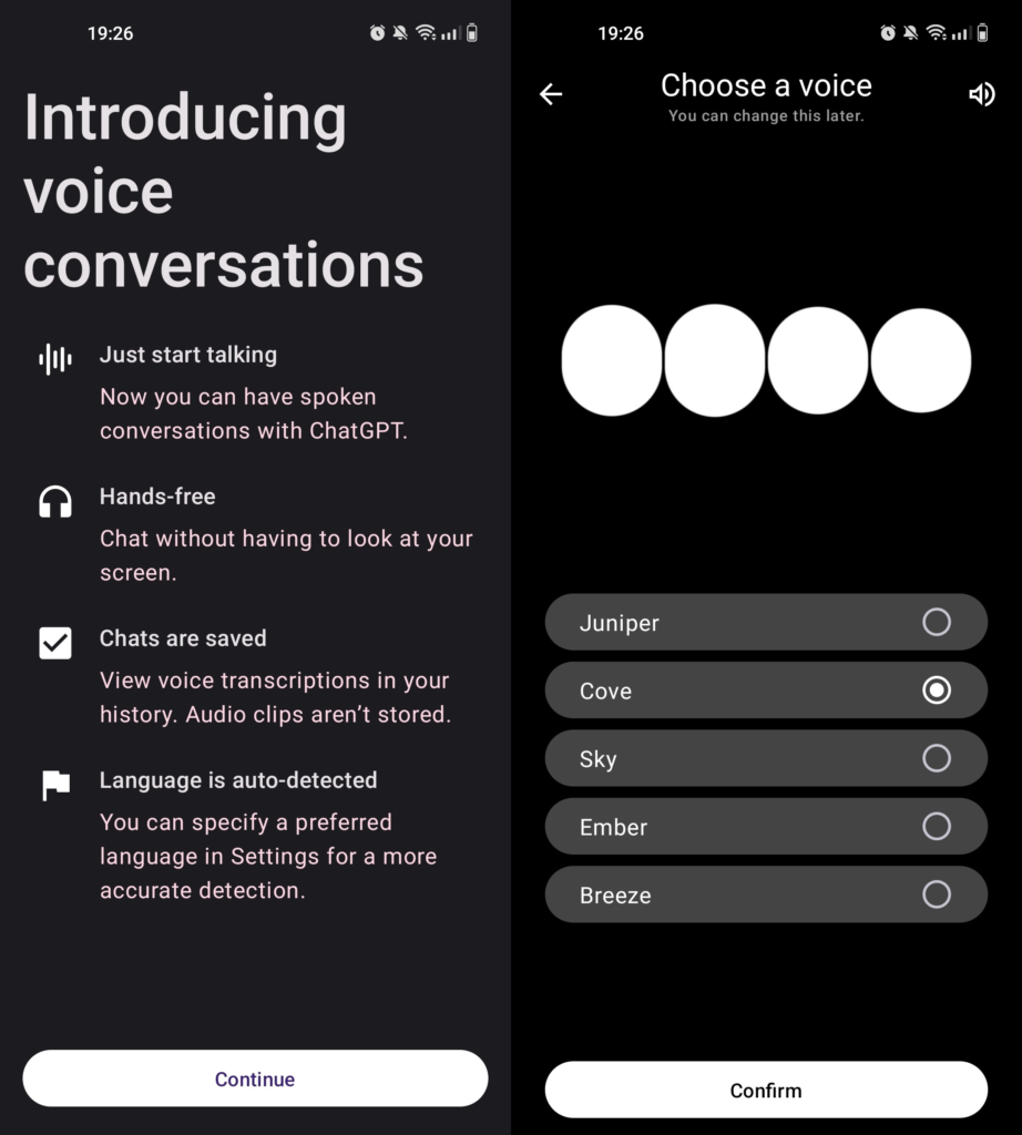 ChatGPT Voice