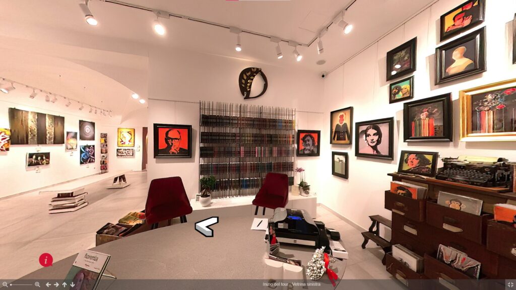 Dantebus di Firenze: nasce il virtual tour in 3d con audioguida per visitare a distanza le mostre di oltre 130.000 artisti emergenti