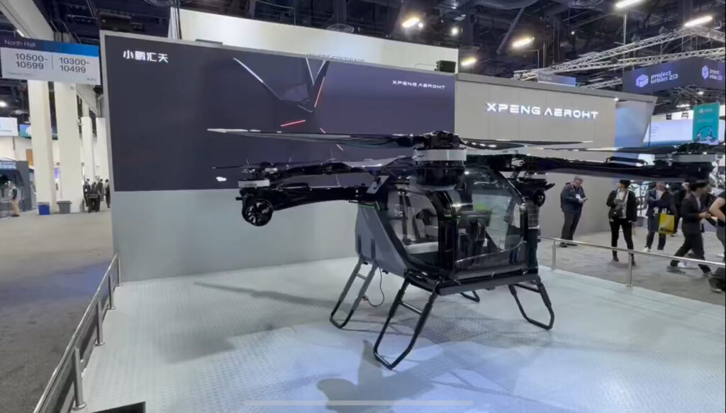 drone trasporta persone