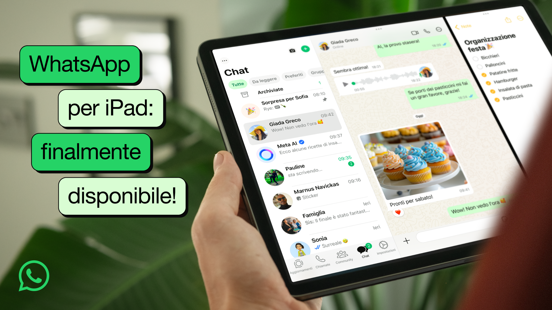 WhatsApp iPad