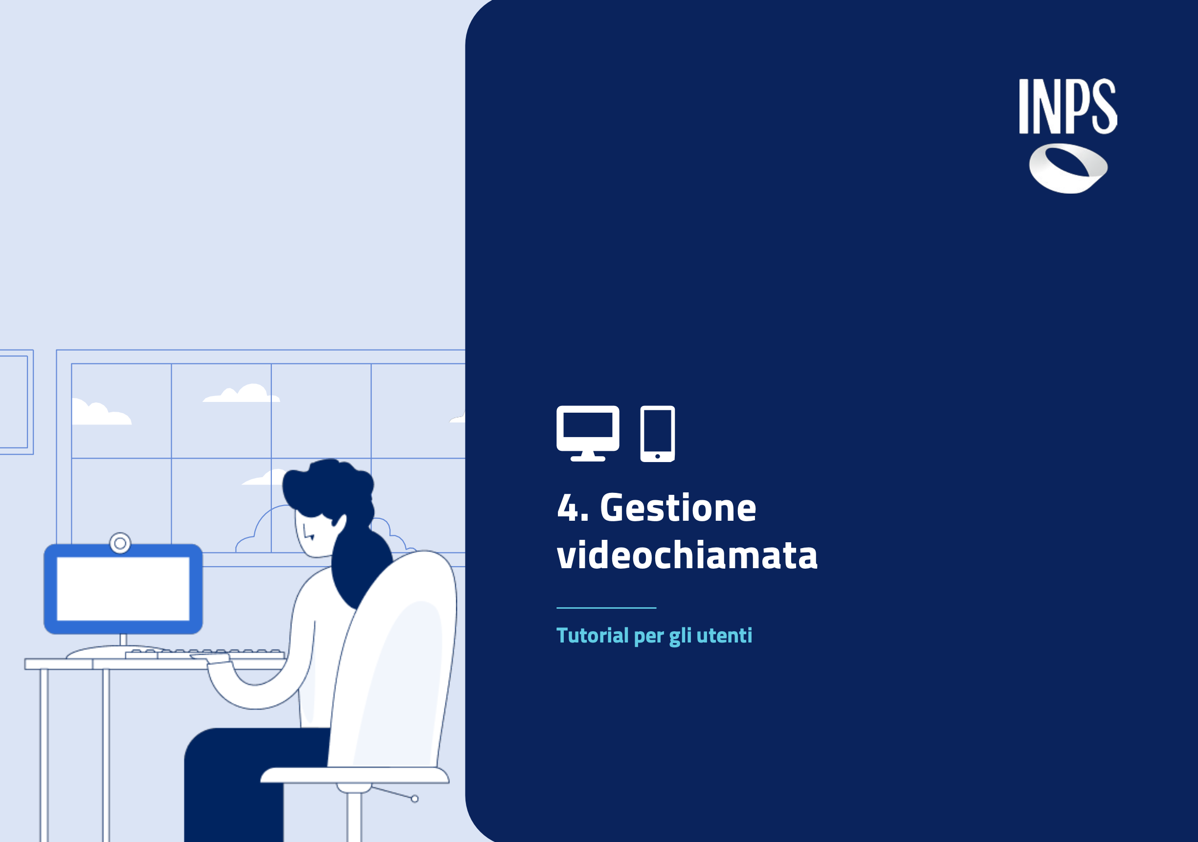 INPS assistenza in videochiamata