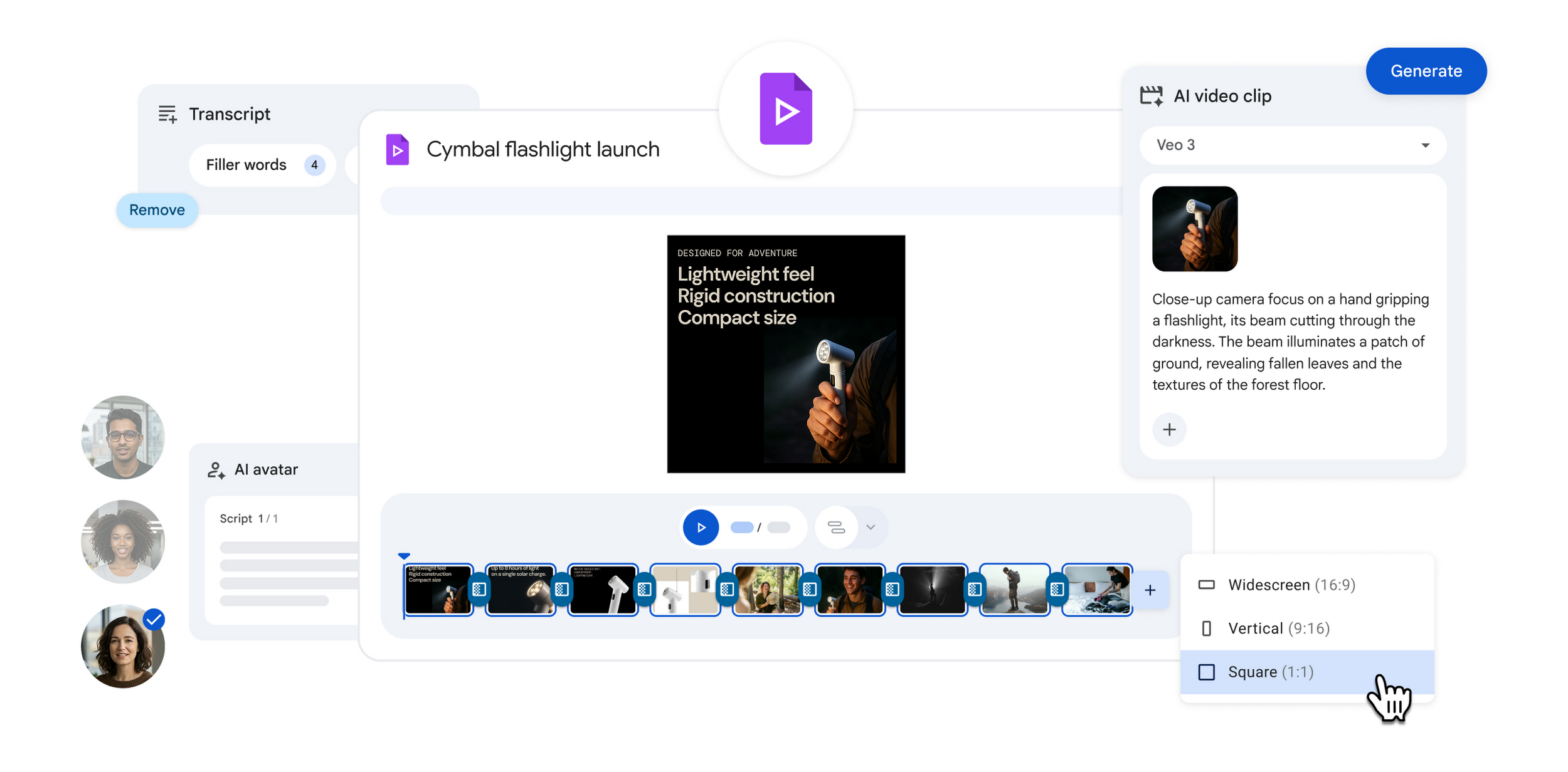 Google Vids AI versione gratis