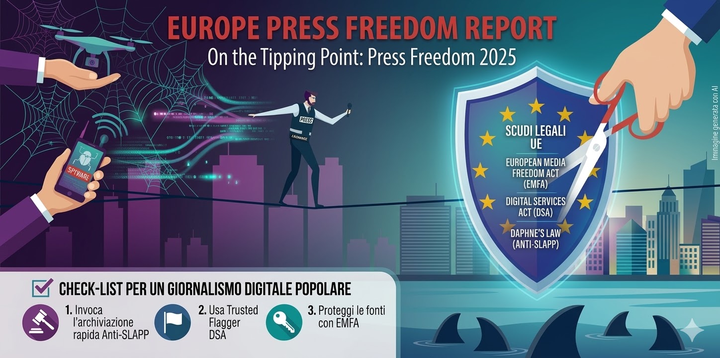 Europe prees freedom report