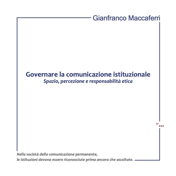Governare la comunicazione istituzionale