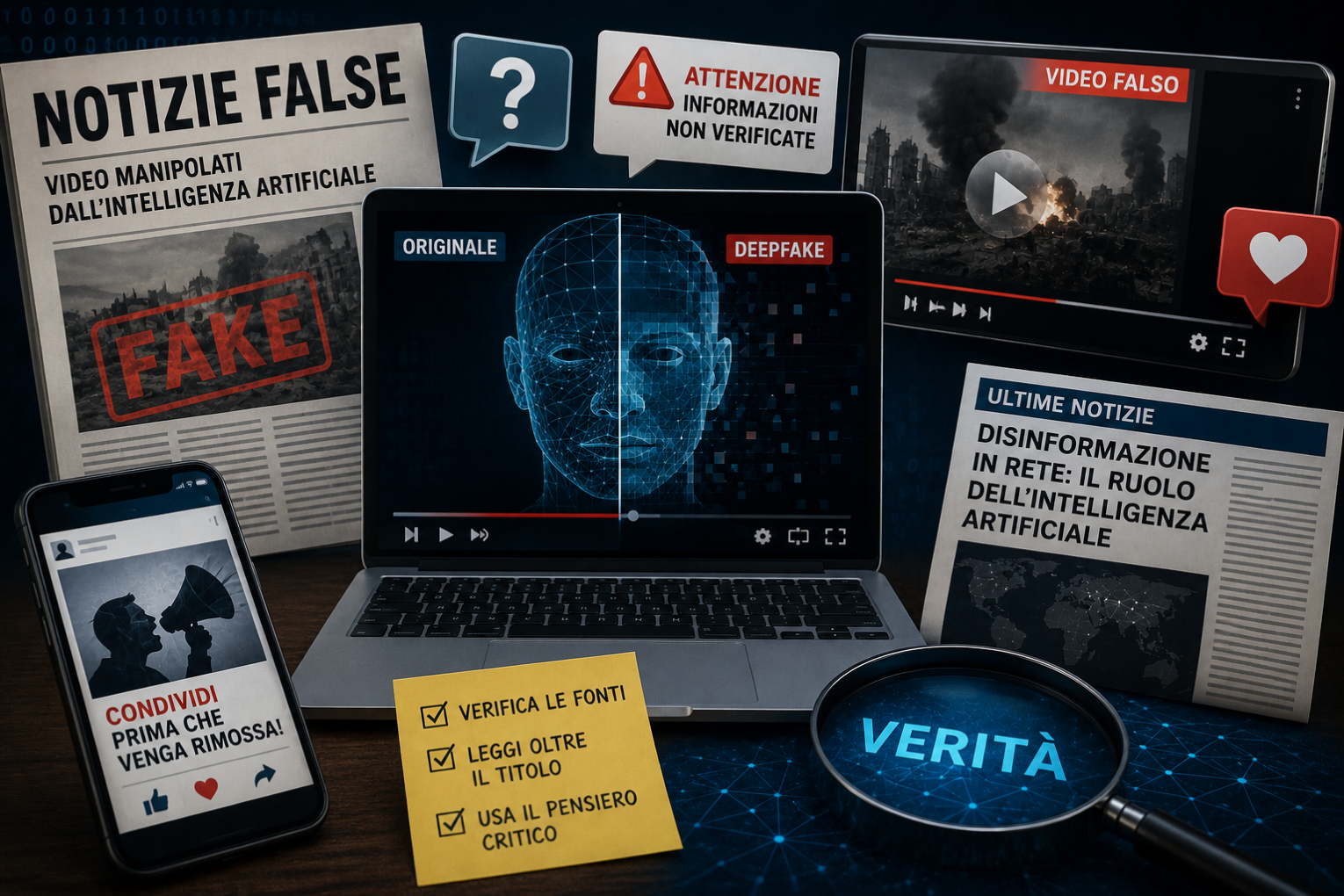 Deepfake e disinformazione: possiamo ancora fidarci di ciò che vediamo?