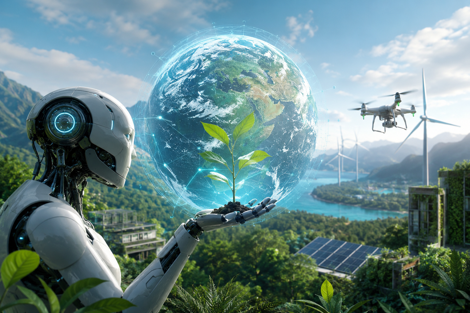 Intelligenza artificiale e ambiente: la tecnologia può aiutare a salvare il pianeta?